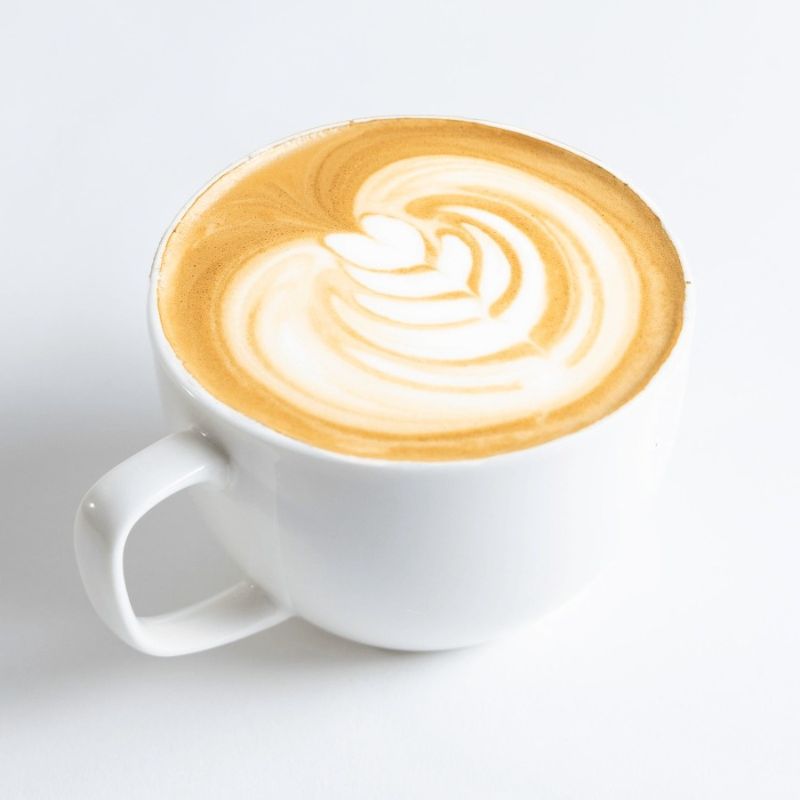 Blueberry Hot Latte